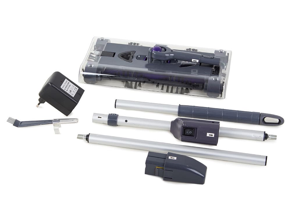 Akumulátorový smeták Swivel Sweeper MAX - šedý - náhled 5
