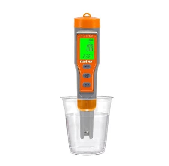 Elektronický pH LED tester 4v1 s funkcí ATC a teploměrem Bigstren - náhled 3