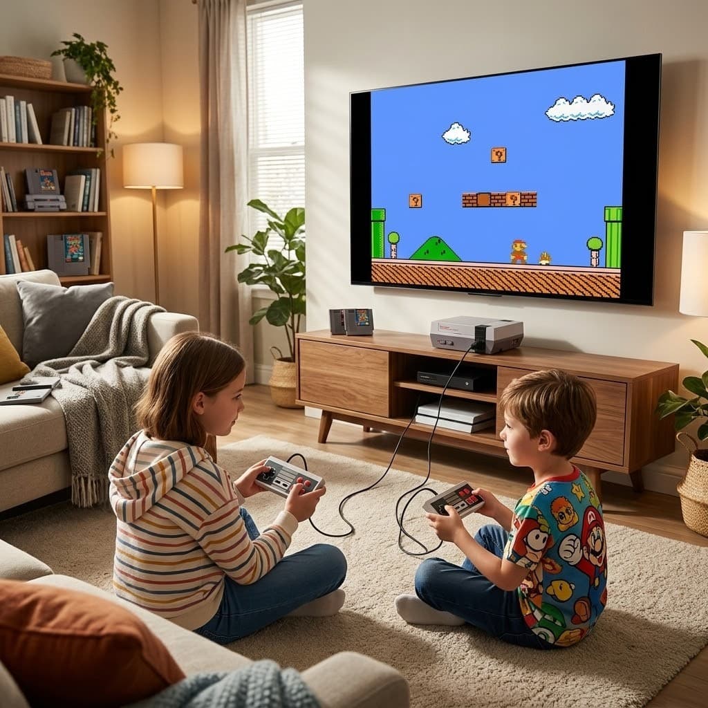TV retro herní konzole s napájením na USB kabel - 620 her - náhled 4