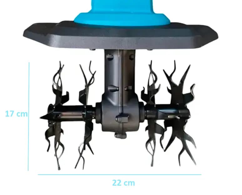Akumulátorový rozkládací kultivátor HAYAMI SY-818 + 2x baterie + příslušenství - náhled 2