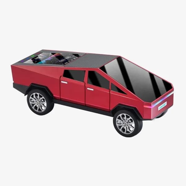 Bluetooth reproduktor ve tvaru auta Tesla Cyber Truck - OKOP KP-828 - náhled 5