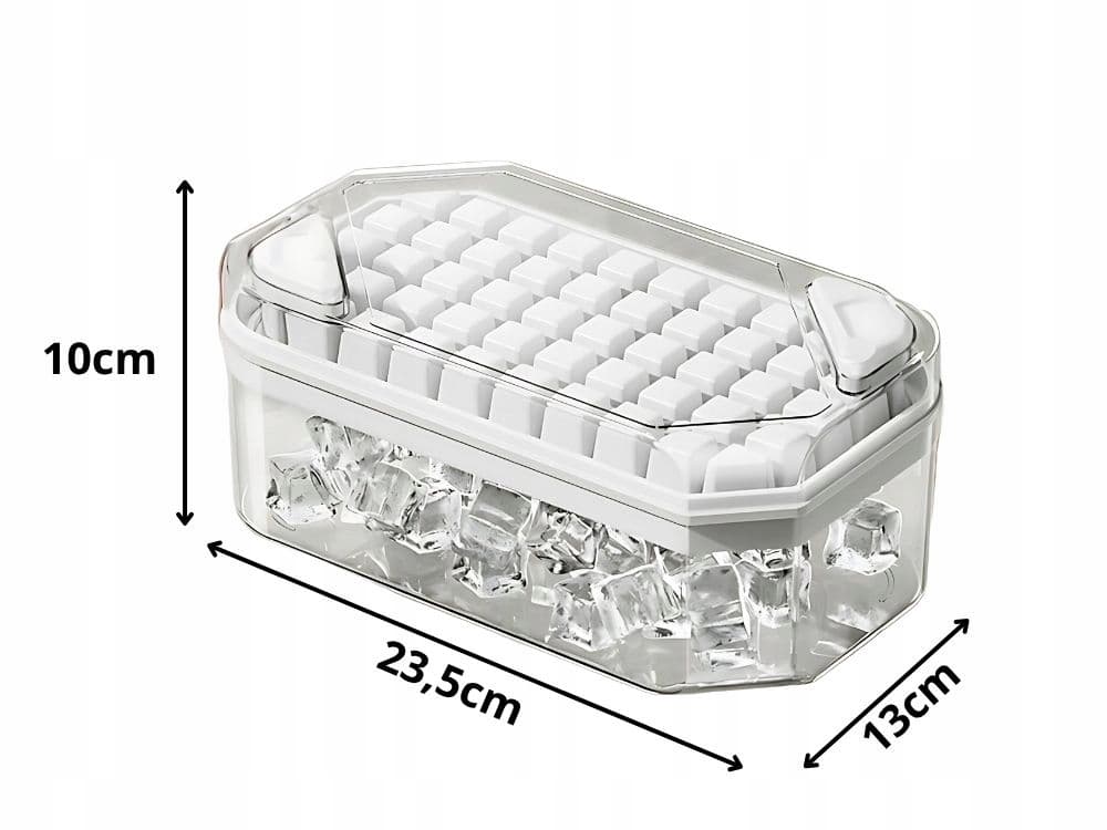 Forma na led 50 kostek se zásobníkem + lopatka na led - VERK - náhled 3