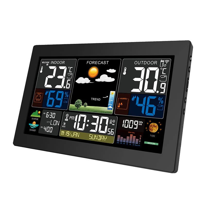 Meteostanice s XL barevným LCD diplejem - Solight TE81XL - náhled 3