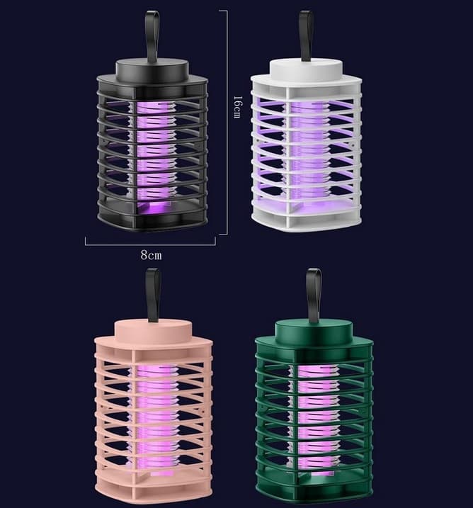 USB lapač hmyzu Y15 - bílý - náhled 4