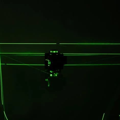 Bigstren 16řádková plochá laserová 4D vodováha BIGSTREN – přesný 360° zelený laser - náhled 3