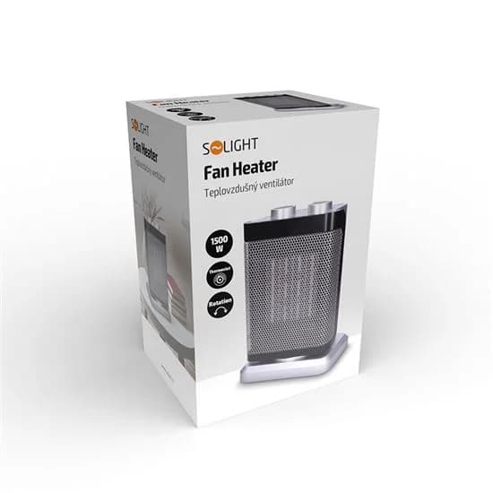 Teplovzdušný ventilátor Solight KP14 - 1500 W - náhled 2