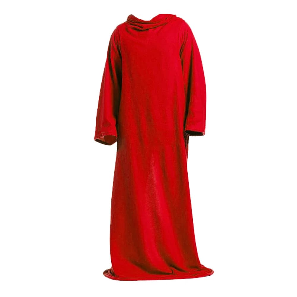 VERK Dlouhá televizní deka s rukávy - red - náhled 2