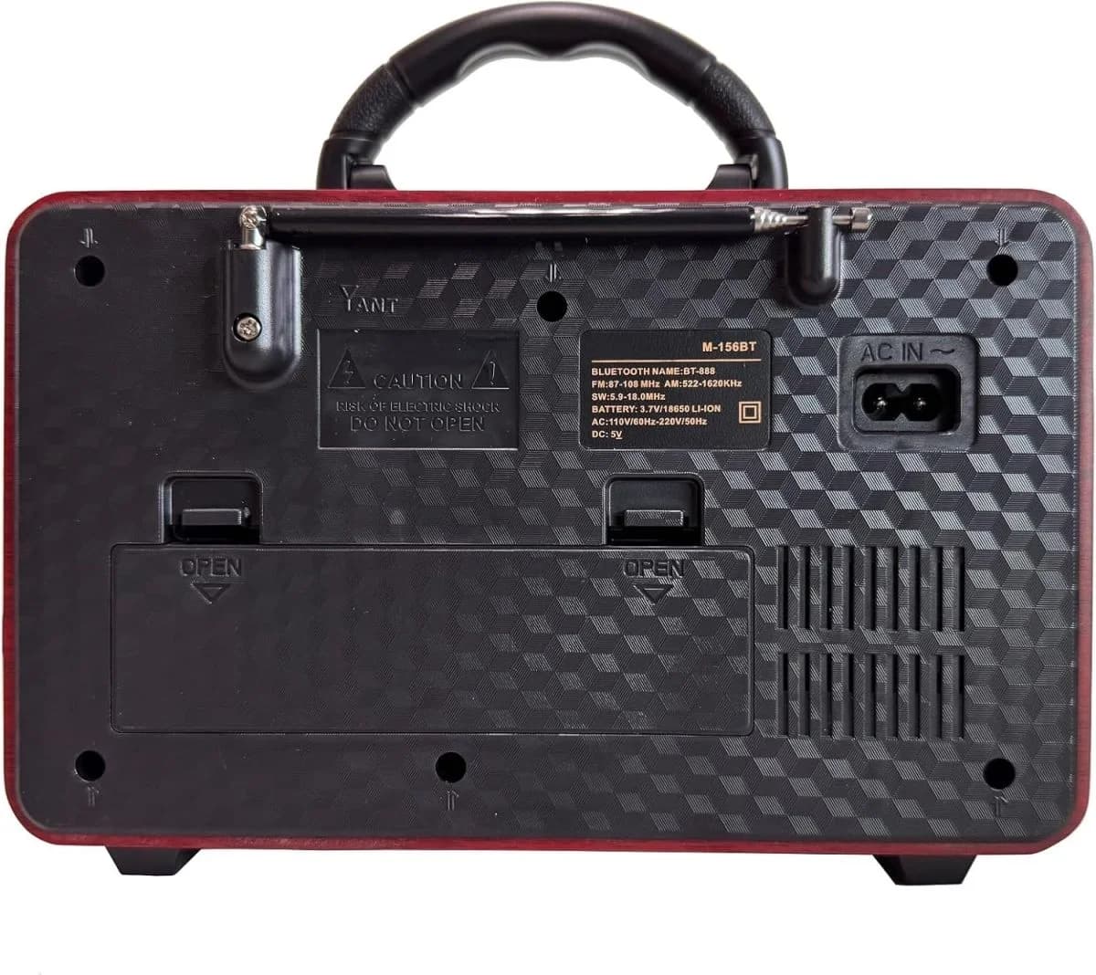 Bluetooth rádio v retro stylu - MEIER M-156BT - náhled 5