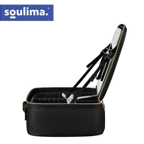 soulima LED kosmetický kufřík se zrcátkem - Soulima - náhled 5
