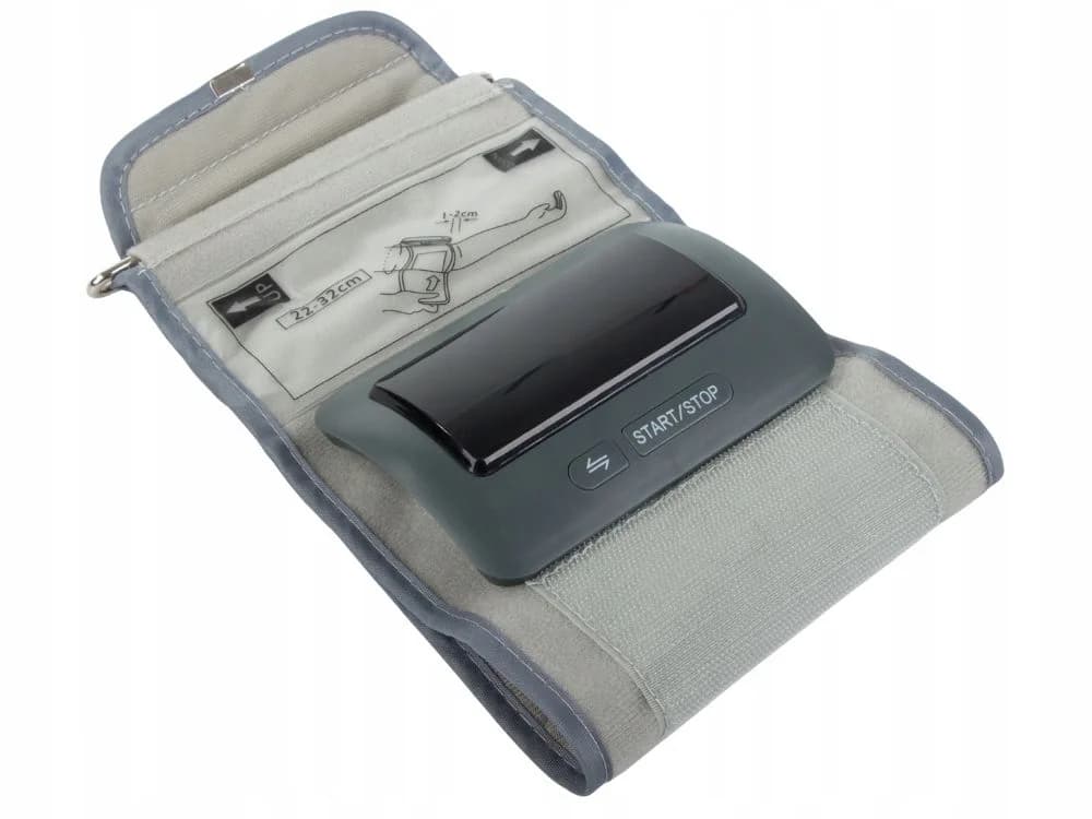 Elektrický automatický tlakoměr na paži - automatické měření pulsu a tlaku - VERK 27523 - náhled 2