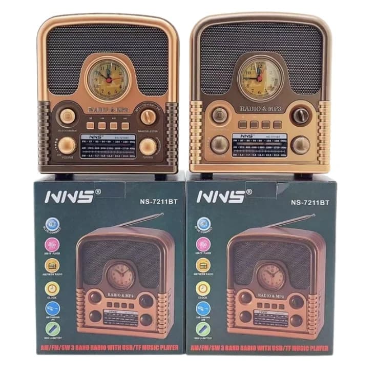 Bluetooth rádio v retro stylu NNS NS-7211BT - náhled 5