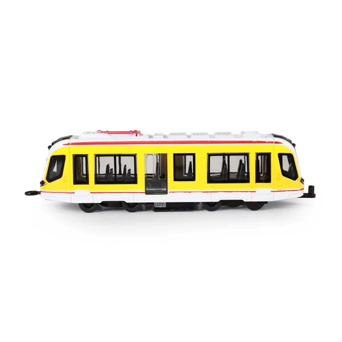 RAPPA Kovová tramvaj - žlutá, 20 cm - náhled 3