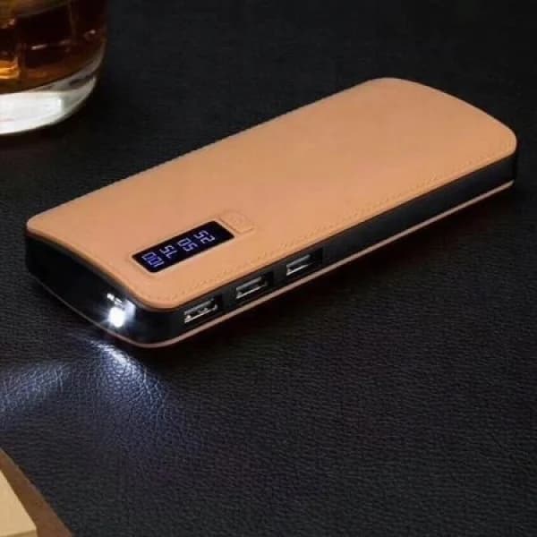 Powerbanka 20000 mAh ELWORLD YB-01 - hnědá - náhled 2