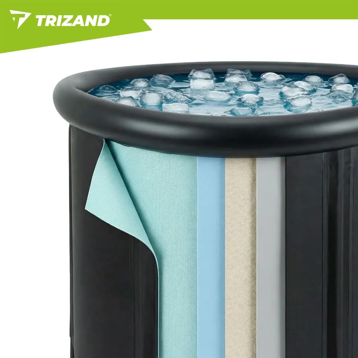 Zimní sud pro otužování a regeneraci ve studené vodě + příslušenství - Trizand - 320 l - náhled 5