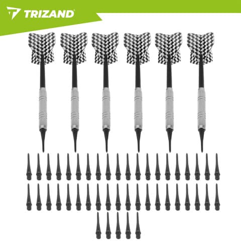 Elektronický terč na šipky Trizand - kompletní sada pro všechny hráče šipek - náhled 3