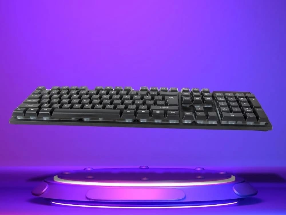 VERK Herní klávesnice KR-6300 s LED podsvícením - náhled 5