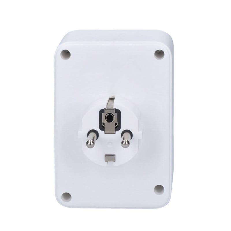 Rozbočka do zásůvky s rychlonabíječkou 20W PD - Solight - 1x 16A + 2x 2,5A - 2x USB A+C - náhled 2
