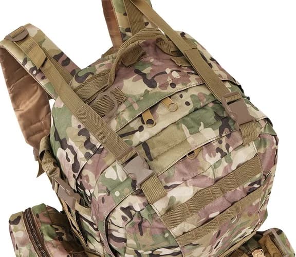 Zaparkorun Survival batoh Multicam HQ 45L + ledvinka - náhled 5