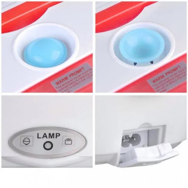 YS-001 - 220V - oranžový - ohřívací box na jídlo - náhled 2