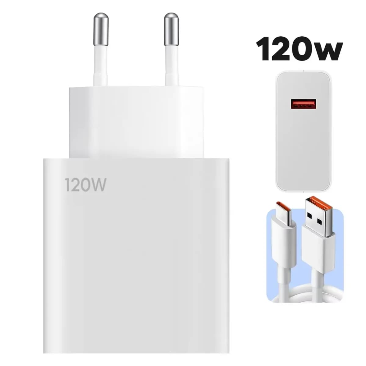 Rychlonabíjecí adaptér 120 W s kabelem USB-C - náhled 5