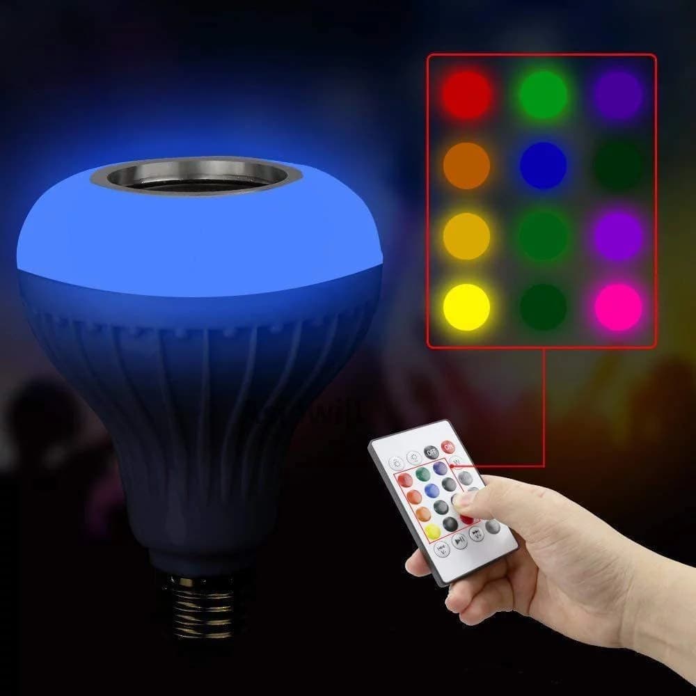 Zaparkorun LED RGB barevná žárovka s Bluetooth reproduktorem - náhled 2