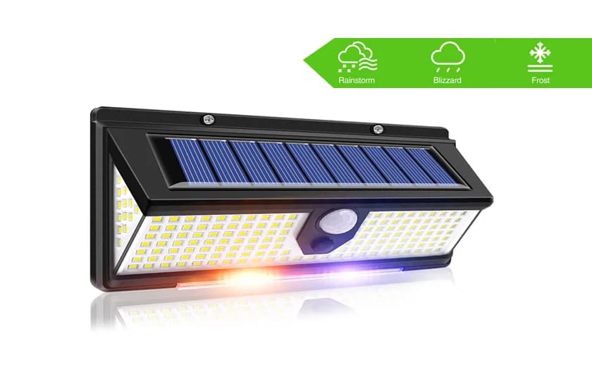 Zaparkorun Solární zahradní osvětlení se senzorem pohybu - 190 LED - náhled 3