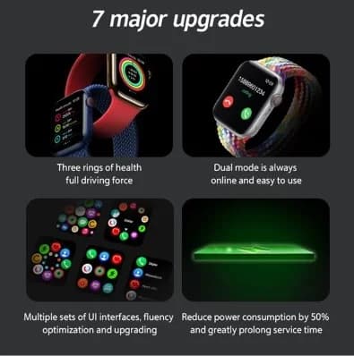 Chytré hodinky T500 Ultimate - růžové - náhled 5