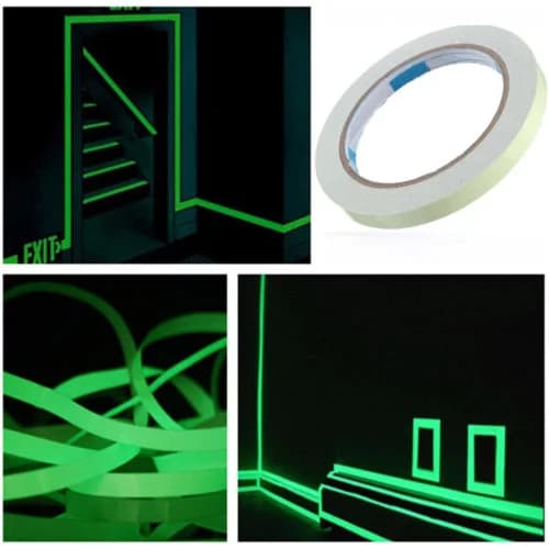 Zaparkorun Orientační a výstražná fluorescenční páska - 2,9 m - zelená - náhled 2