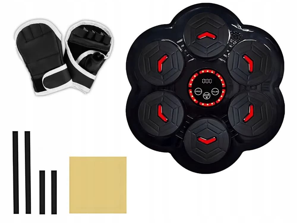 Elektronický nástěnný boxerský terč s Bluetooth STC-13-1 - náhled 2