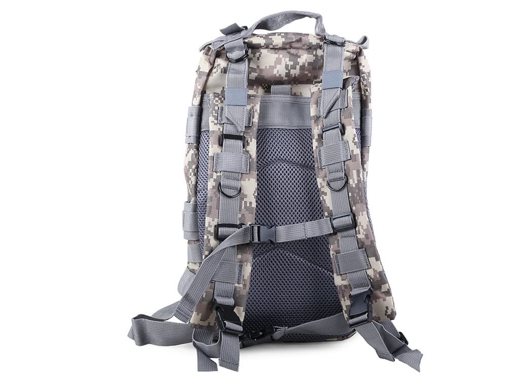 VERK Voděodolný survival batoh - turistický - 30 l - Bílá - náhled 3