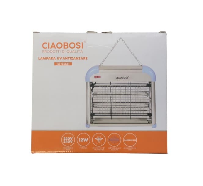 Elektrický hubič hmyzu CiaoBosi TX-04651 - 12 W - malý - náhled 4