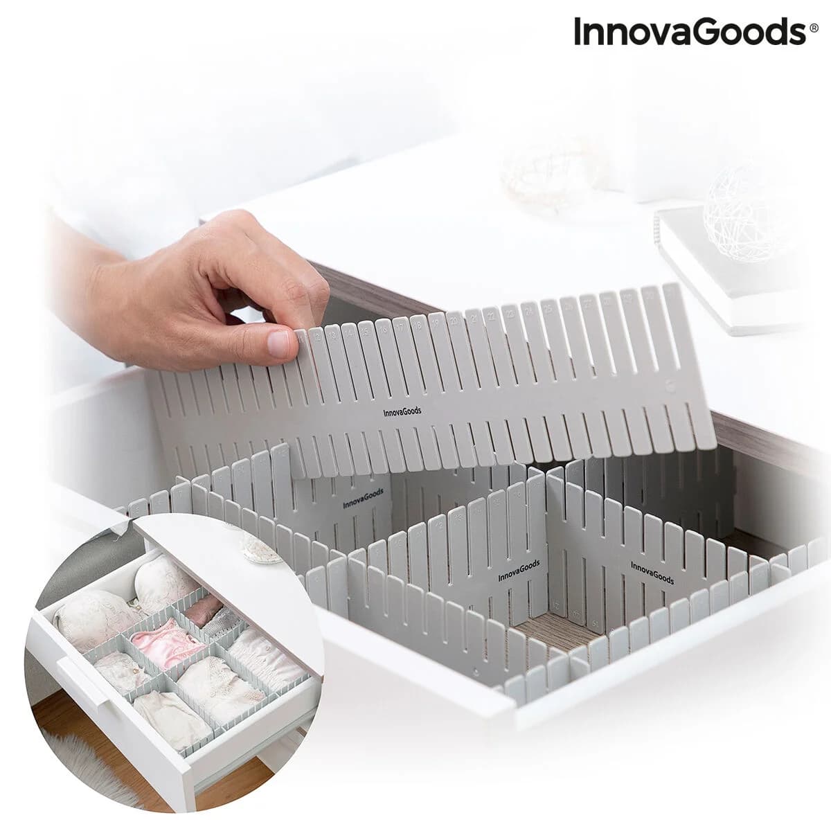 Nastavitelný organizér do zásuvek Condor InnovaGoods 16 kusů - náhled 3