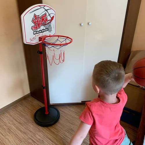 KRUZZEL Herní set na basketbal s terčem a lukem - Kruzzel - náhled 3