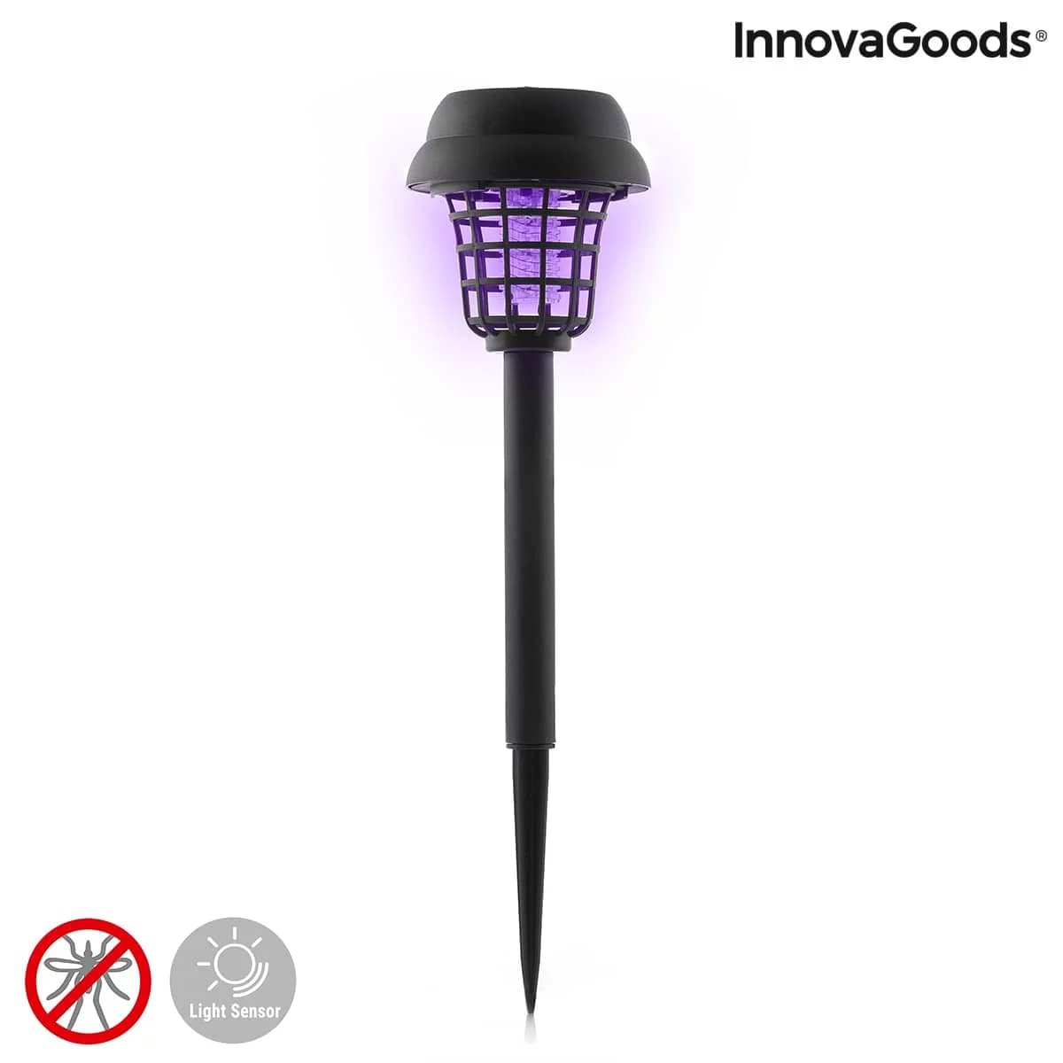 Solární zahradní lampa proti komárům Garlam - InnovaGoods - náhled 4