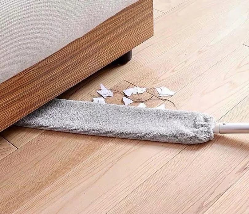 Home & Marker Sklápěcí čistící mop proti prachu s teleskopickou násadou 2,5 metru - ARTICLEAN - náhled 4