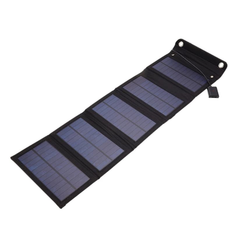 Cestovní turistický solární panel pro nabíjení mobilní elektroniky Beast 812970 - 14 W - náhled 2