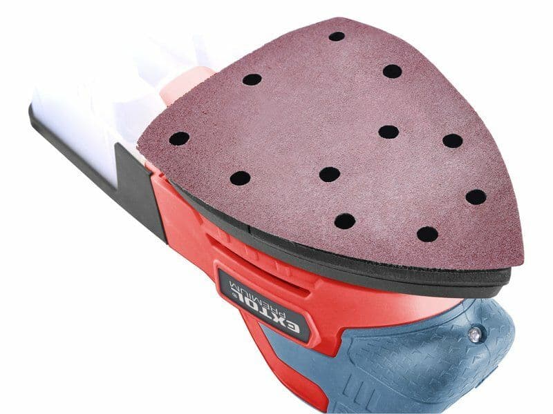 Vibrační bruska 3v1 EXTOL-PREMIUM - delta - 220 W - náhled 4