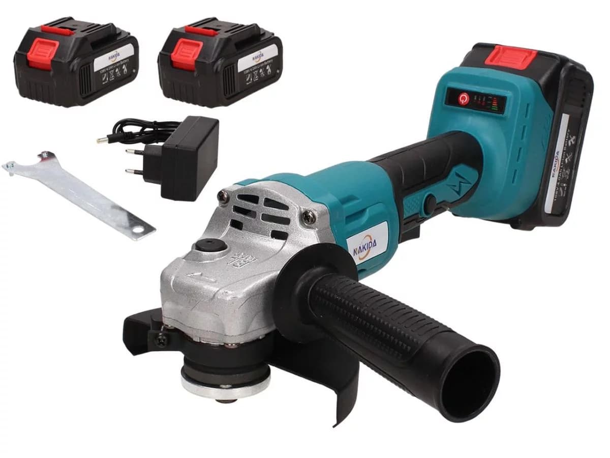 Aku flexa Nakida HTN-5660 - 125 mm - s bezuhlíkovým motorem + 2x 4000 mAh baterie + kufřík - náhled 4