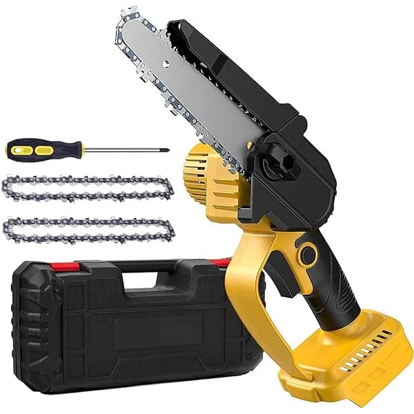 Akumulátorová ruční 6″ mini pilka WORTH AIR KE24-285 + 2x baterie 21 V + příslušenství + kufřík - náhled 2
