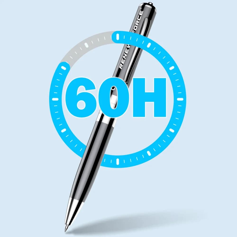 Špionážní pero - hlasový záznamník - RENEW FORCE D32+16 GB SD karta - náhled 4