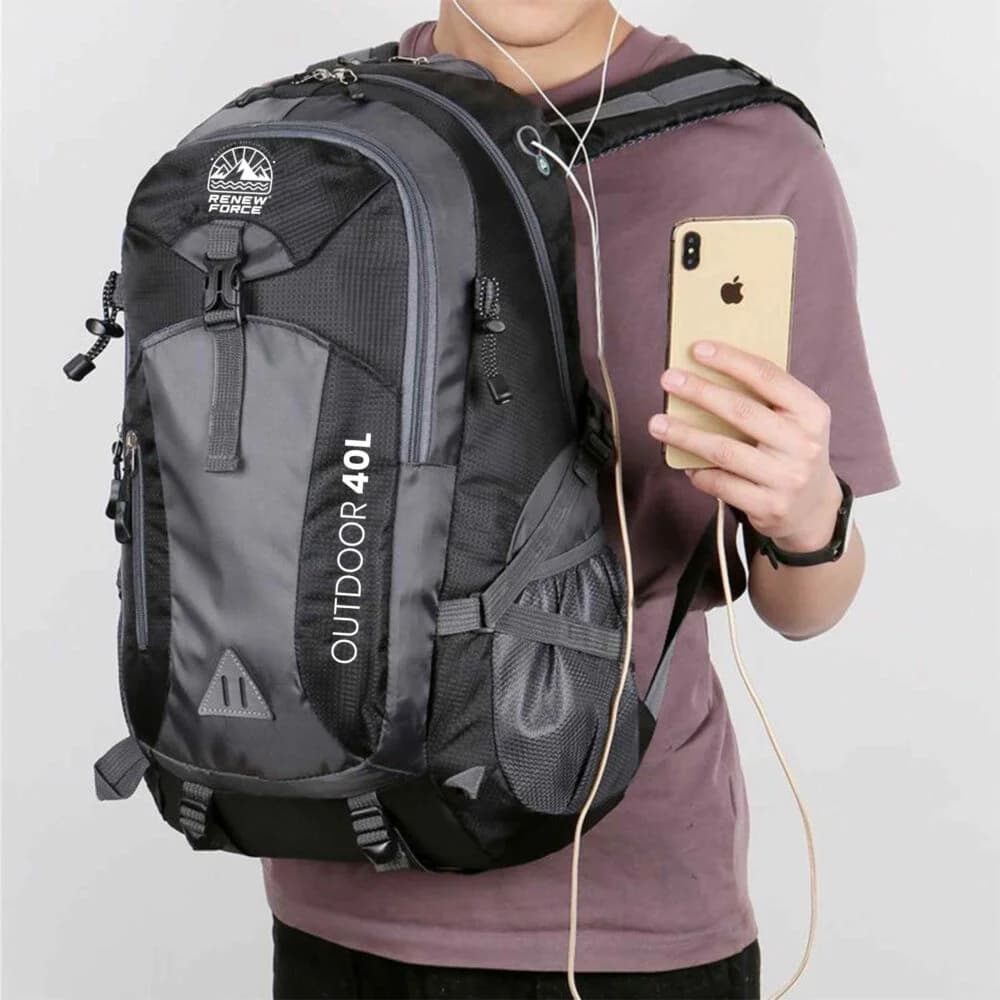 Turistický batoh RENEW FORCE OD-BP-40 - 40L - černý - náhled 2
