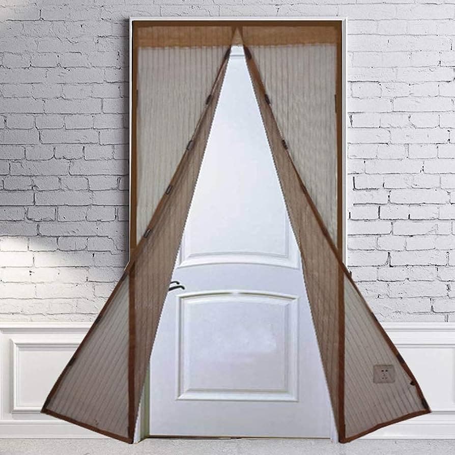 Zaparkorun Samozavírací síť na dveře - 210 x 98 cm - Černá - náhled 4