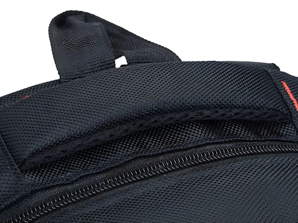 VERK Městský sportovní batoh se 3 přihrádkami na notebook - 15 l - černý - náhled 3