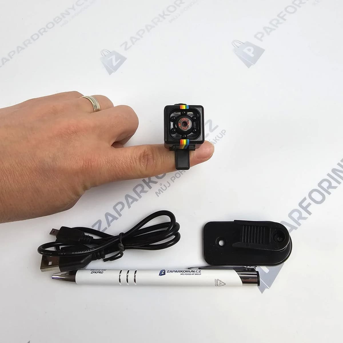 Zaparkorun Bezdrátová kamera - SQ11 Mini DV - černá - náhled 4