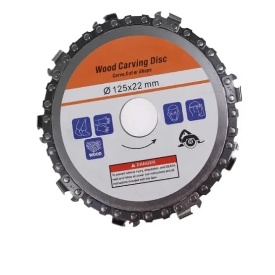 Zaparkorun Řetězový řezný kotouč na dřevo - 125 x 22 mm - náhled 2