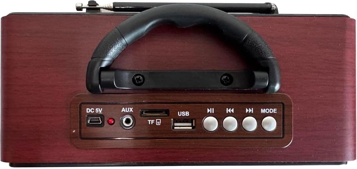 Bluetooth rádio v retro stylu - MEIER M-156BT - náhled 4