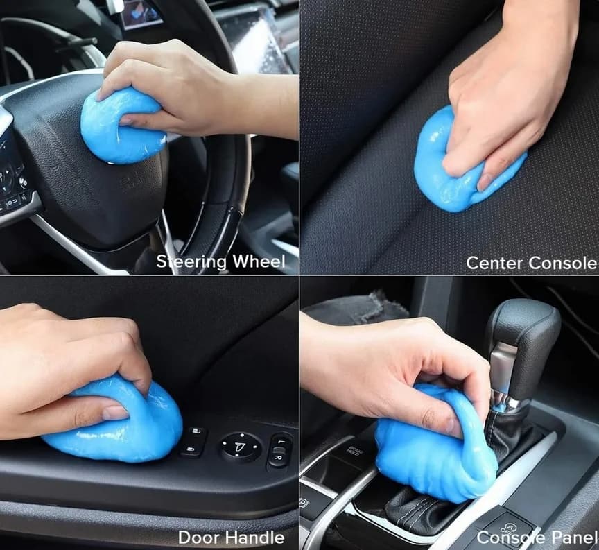 Čistící gel Super Clean - modrý - náhled 4