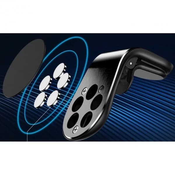 Zaparkorun Magnetický držák na telefon do auta - černý - náhled 3