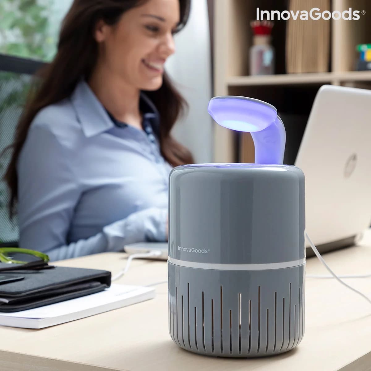Sací lampa proti komárům KL Drain - InnovaGoods - náhled 5
