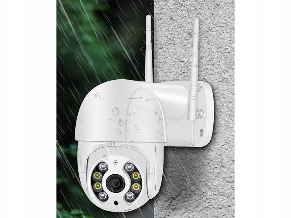 Profesionální venkovní otočná IP Wi-Fi kamera Full HD - VERK - náhled 3